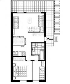 <b>piantina appartamento in affitto</b> 